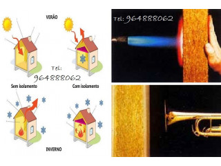 Isolamento térmico - isolamento acústico