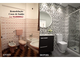 Remodelação Casas de banho / Wc