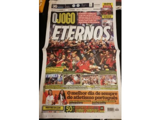 Jornal o Jogo ( Campeão Europeu 2016 Portugal )